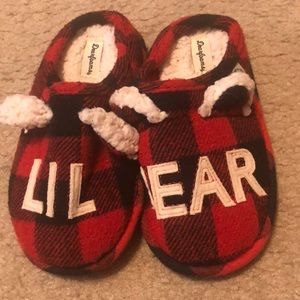 Lil Bear Boy Slippers (11C)